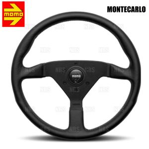 MOMO（モモ） MONTECARLO モンテカルロ 320mm ブラックレザー ブラック