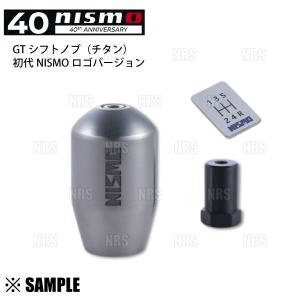 NISMO ニスモ 40th 記念 GT シフトノブ (チタン) 5MT車 (ネジ10mm