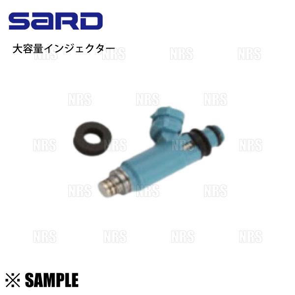 数量限定 大特価 SARD 大容量 インジェクター 380cc/4本 トップフィード　スプレー角 6...