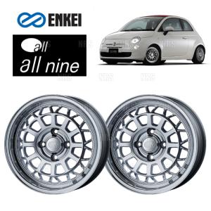 アルビ　セット ENKEI（エンケイ） all nine (M/P ミラーポリッシュ) 6.0J x 15インチ