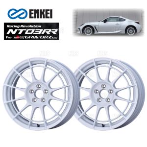 ENKEI エンケイ NT03RR For GR86/BRZ Cup(ハイパーシルバー/Fフェイス