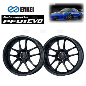 エンケイPF01EVO 18インチ ENKEI（エンケイ） PF01EVO (SBK/リアフェイス) 9.5J x 18インチ +22
