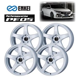 ENKEI（エンケイ） 4本 送料無料 パフォーマンスライン PF05 ホワイト