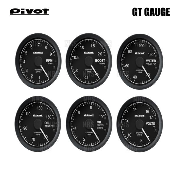 PIVOT ピボット GT GAUGE 60 (GTゲージ60) 油圧計 φ60 センサータイプ (...