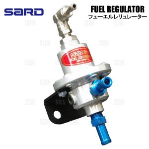 SARD サード 調整式 フューエルレギュレター TYPE-RJ シルバー AN#6