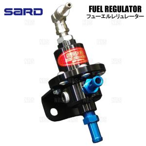 SARD（サード） 調整式 フューエルレギュレター TYPE-RJ シルバー AN#6