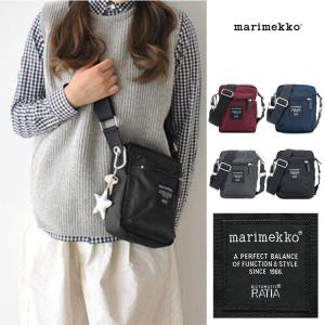 在庫処分　Marimekko マリメッコ バッグ キャッシュ&amp;キャリー cash&amp;carry ショルダーバッグ 斜めがけ ブラック　軽量　旅行　2021　母の日　