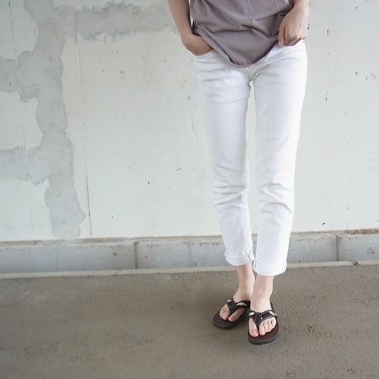 fsp エフエスピー　ゼブラレザートングサンダル