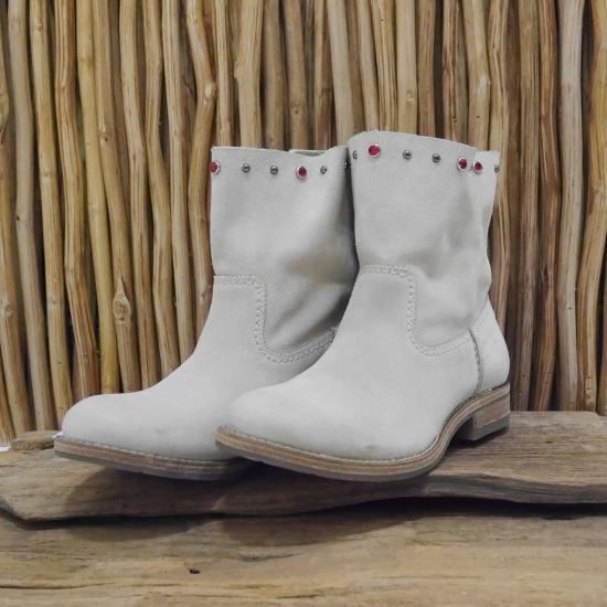 KOAH　France　スタッズスエードショートブーツ