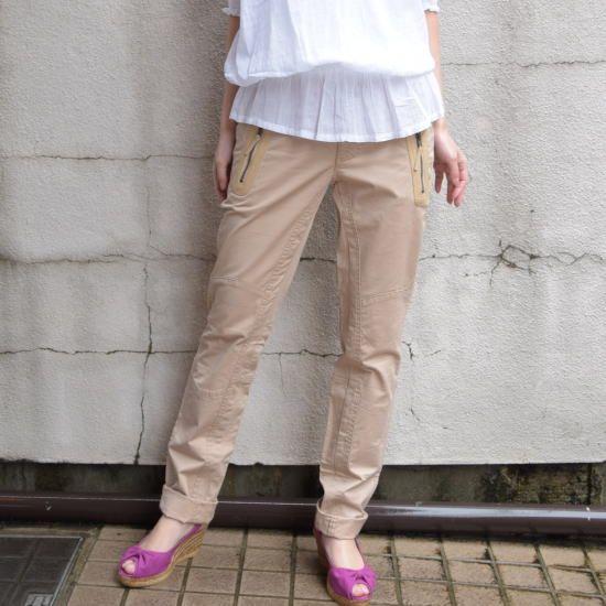 SACK'S(サックス) ミリタリーストレートパンツ サンド