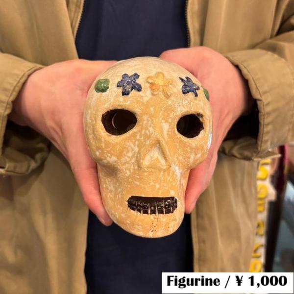 Mexico Calavera figurine メキシコ カラベラ素焼き人形 インテリア 雑貨 ガ...