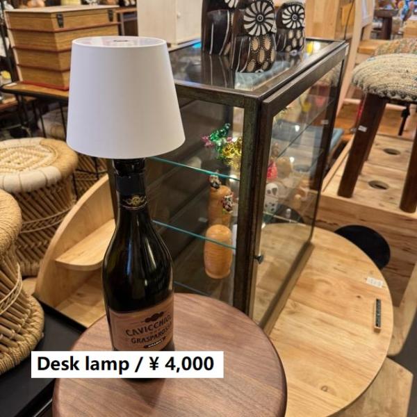 Topanga Lighting　LEDタッチセンサーボトルテーブルランプ　全3色　タッチセンサー　...