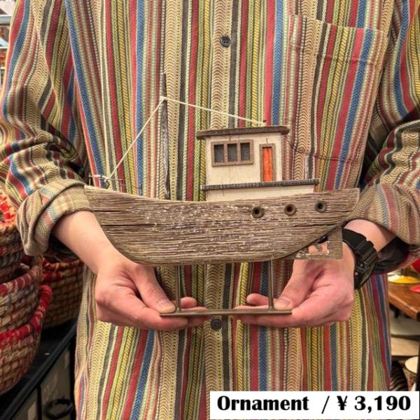 China Illumination Boat Object 中国 船のオブジェ 照明付き ボート ...