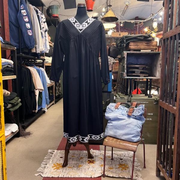 ICHI（イチ）　ジャガード刺繍ワンピース　ファッション　レディース　ワンピース　コットン　カジュア...