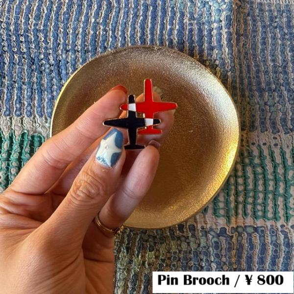 TOPANGA Jewelry　pin brooch　Two Planes　ピンブローチ　二台の飛行...