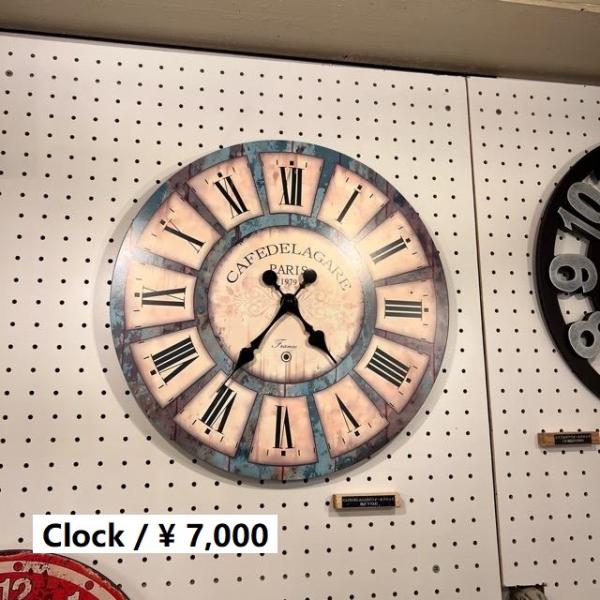 Topanga Furniture　CAFEDELAGAREウォールクロック　家具　インテリア　時計...