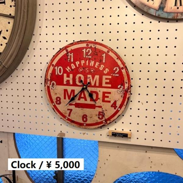 Topanga Furniture　HOME MADEウォールクロック　家具　インテリア　時計　ウォ...