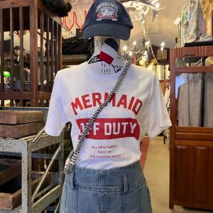 TOPANGA Lady's　mermaidロゴTシャツ　Sサイズ　Mサイズ　Lサイズ　ファッション　Tシャツ　ロゴシャツ　ユニセックス｜abracadabra