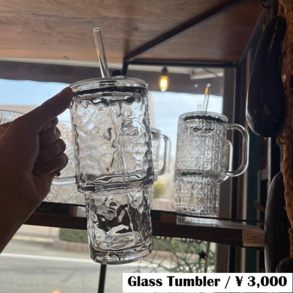 TOPANGA KITCHEN　Glass Tumbler 2Type　ガラスタンブラー　2種　スト...