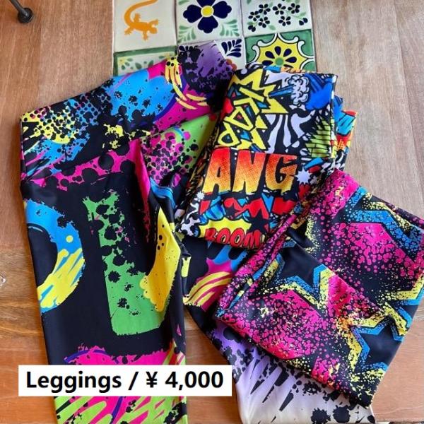 Topanga Lady's クレイジーポップアートレギンス　全3種　ファッション　レディース　レギ...