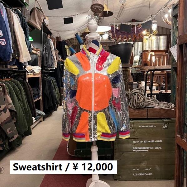 Topanga Lady's 　スパンコールSHINEジップアップ　ファッション　アウター　トレーナ...