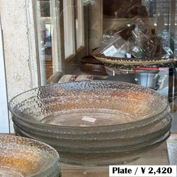 India SCENERY Glass Oval Plate L　インド　シナリーガラスオーバルプレ...