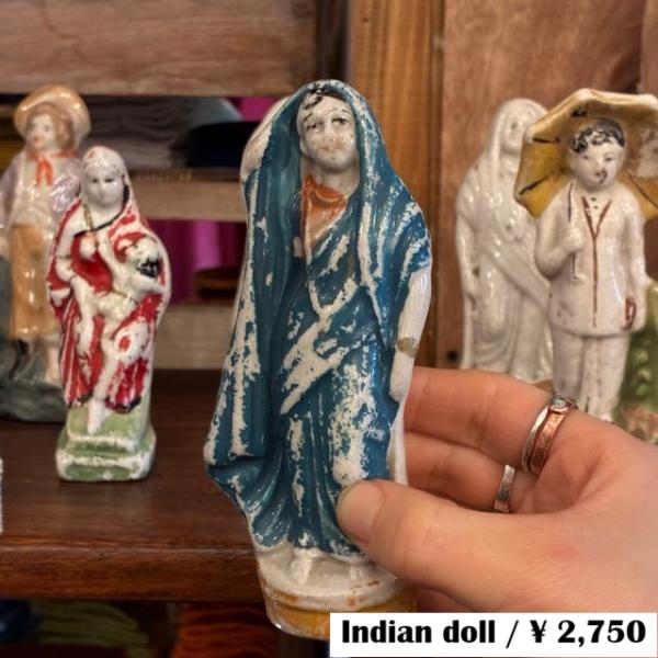India Seto Novelty　インド　セトノベルティ　A　ヴィンテージ　アンティーク　瀬戸焼...