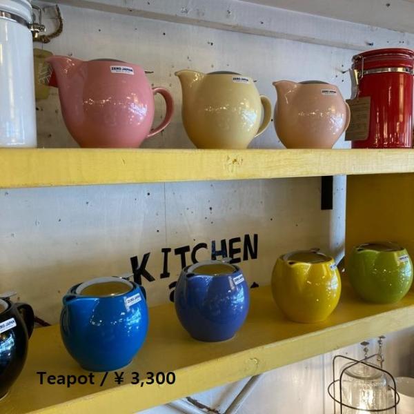 ZERO JAPAN　UNIVERSAL TEAPOT　ユニバーサルティーポット　(3人用450cc...