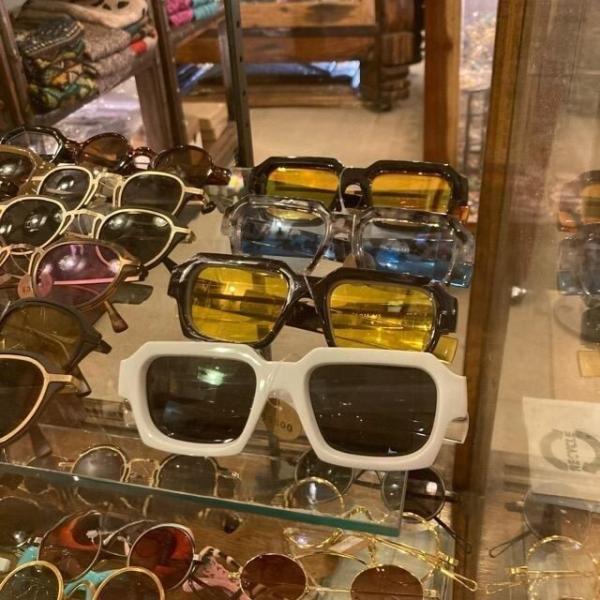 TOPANGA Accessory トップカラースクエアサングラス　全4色　ホワイト　レッド　ブルー...