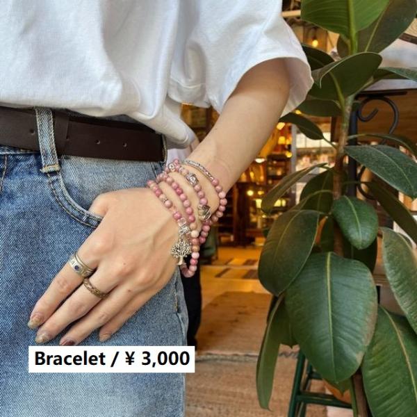 TOPANGA Jewelry　MARAブレスレット　ロードナイト　生命の木　ロングネックレス　数珠...