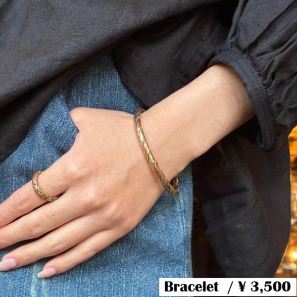 TOPANGA Jewelry Ancient Brass and Copper Bangle A　...