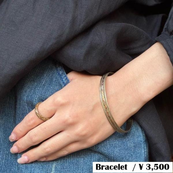 TOPANGA Jewelry Ancient Brass and Copper Bangle B　...