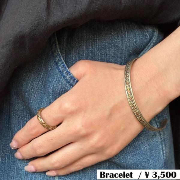 TOPANGA Jewelry Ancient Brass and Copper Bangle E　...