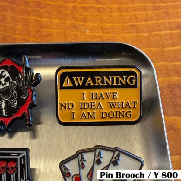 TOPANGA Jewelry　 Pin Brooch　 WARNING I HAVE NO IDE...