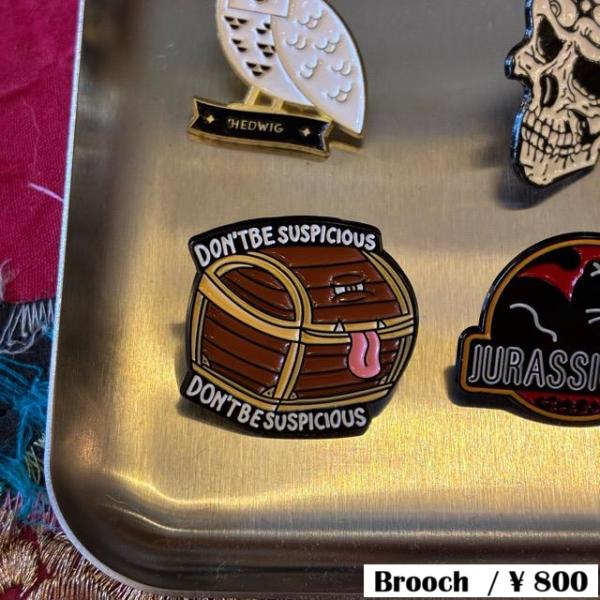 TOPANGA Jewelry Pin Brooch don't be suspicious　ピンブ...