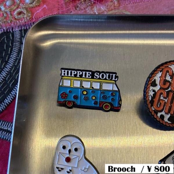TOPANGA Jewelry Pin Brooch  HIPPIE SOUL　ピンブローチ　ヒッピ...