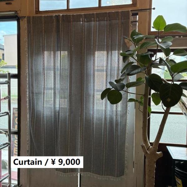 TOPANGA Homefurnishing　ボヘミアンエンブロイダリーフリンジカーテン　140×1...