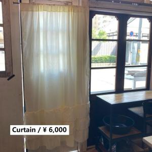 TOPANGA Fabric レトロテキスタイルカーテン 70×100cm トラック