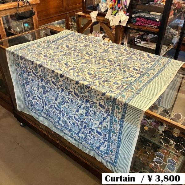 TOPANGA Homefurnishing India Block print curtain B...