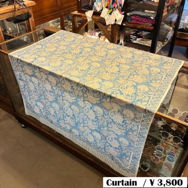 TOPANGA Homefurnishing India Block print curtain B...