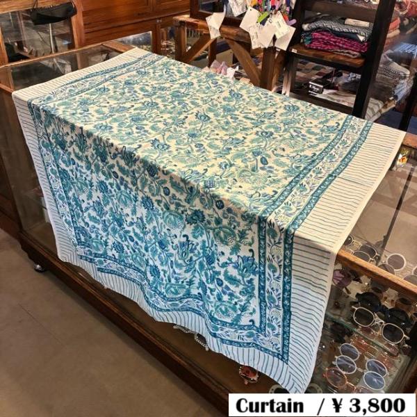 TOPANGA Homefurnishing India Block print curtain G...