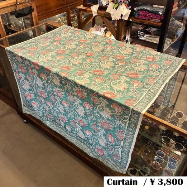 TOPANGA Homefurnishing India Block print curtain G...