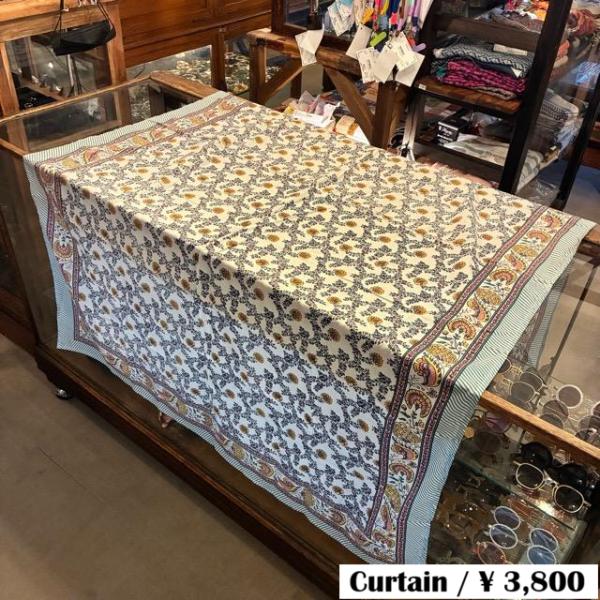 TOPANGA Homefurnishing India Block print curtain W...