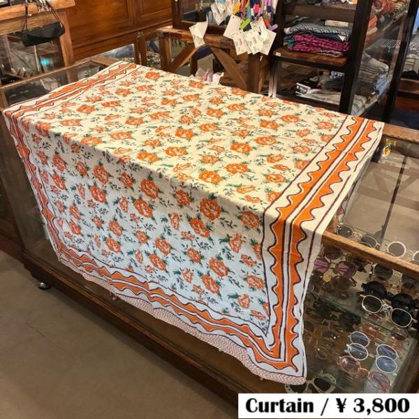 TOPANGA Homefurnishing India Block print curtain W...