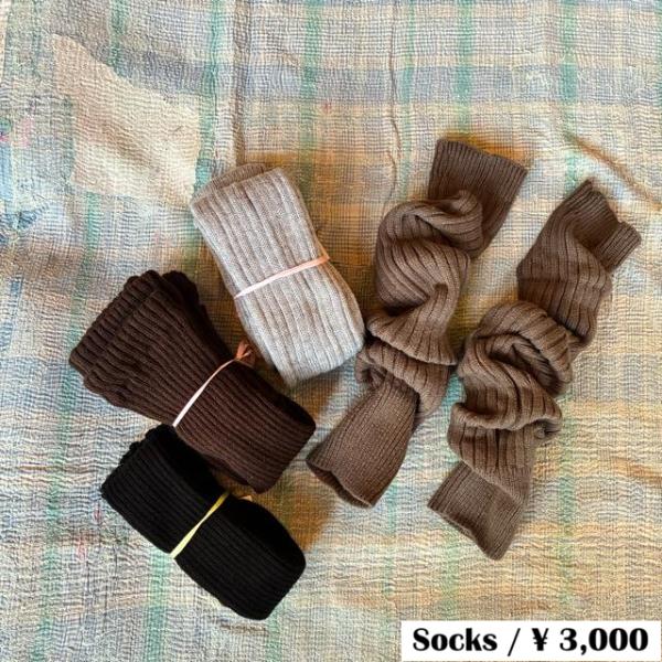 TOPANGA SOCKS Lady's　Rib knit long leg warmer　4col...