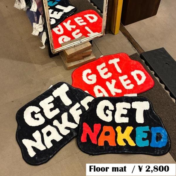 TOPANGA Homefurnishings GET NAKED rug mat　35×60cm ...