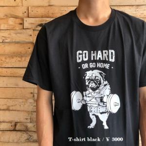 TOPANGA Men’ｓ Go Hard　Tシャツ　ブラック｜abracadabra
