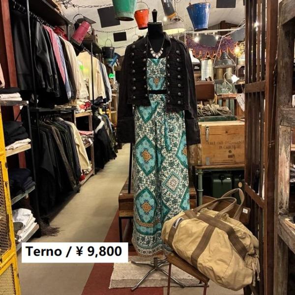 Topanga Lady's 　ボヘミアンフラワーセットアップ　全3色　ミント　グリーン　ブルー　ヒ...