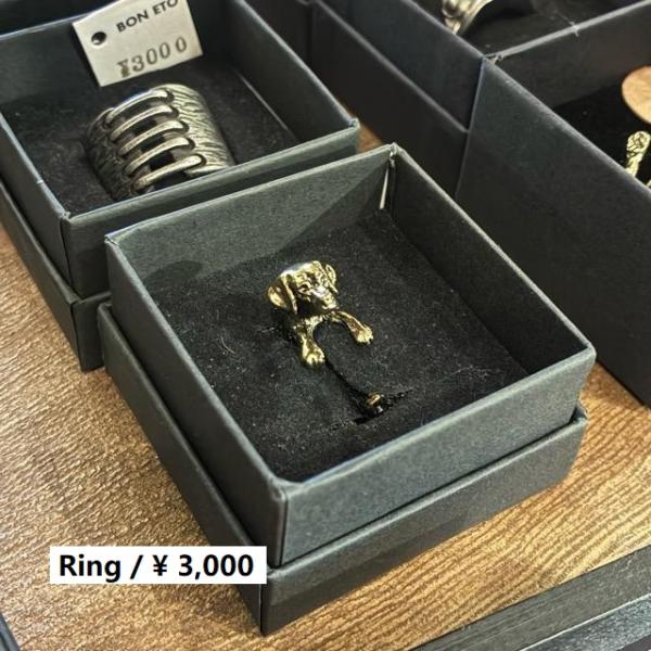 TOPANGA Jewelry 　アニマルリング　ラブラドールレトリバー　17号　ゴールド　指輪　ア...