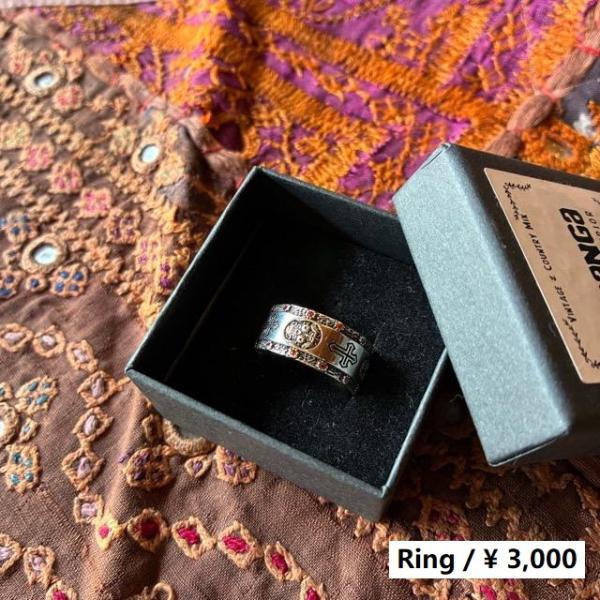 TOPANGA Jewelry 　クロススカルリング　19号　指輪　アクセサリー　ジュエリー　プレゼ...
